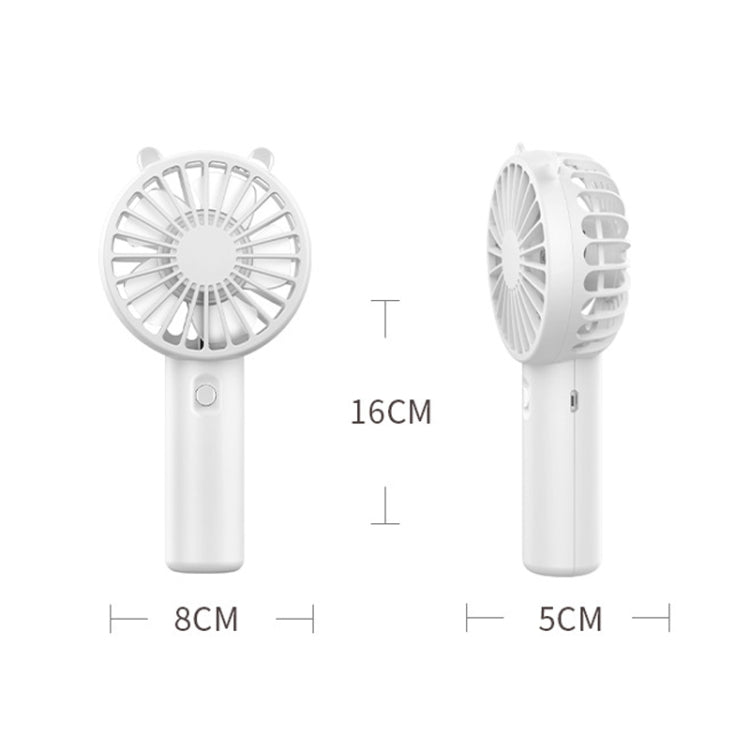 Mini-USB-Handventilator Wiederaufladbar Tragbar Desktop Telefonhalter (Grün) | Brehn
