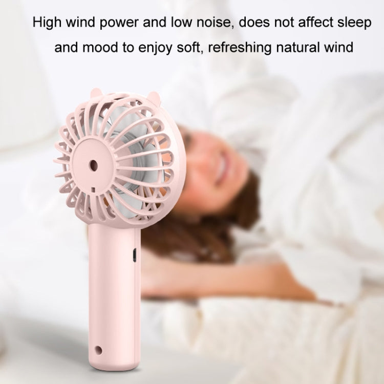 Mini-USB-Handventilator Wiederaufladbar Tragbar Desktop Telefonhalter (Grün) | Brehn