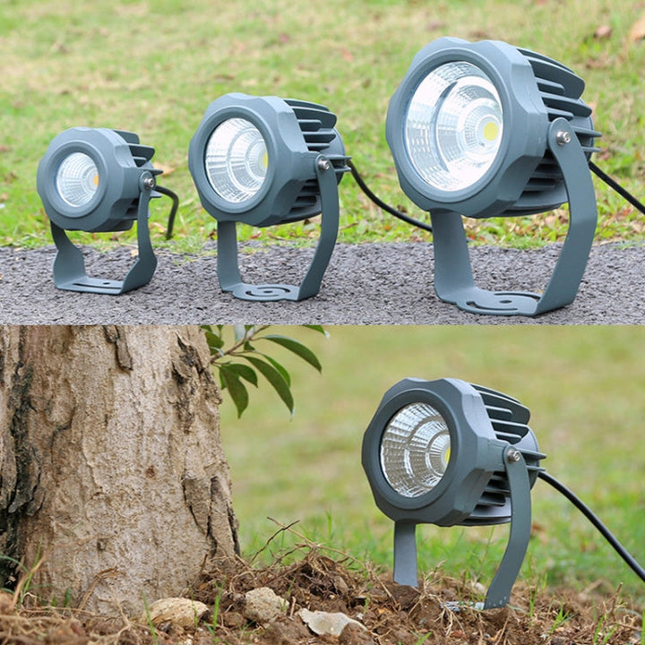 LED Flutlicht COB Außen wasserdicht Spotlight Billboard Lichter Gartenlampe, Farbe: 20W 7 Farben
