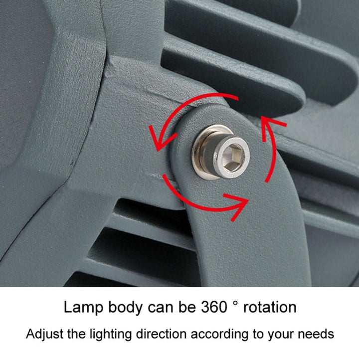 LED Flutlicht COB Außen wasserdicht Spotlight Billboard Lichter Gartenlampe, Farbe: 20W 7 Farben