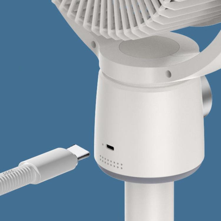 Luftzirkulationsventilator Turbo Leichtkonvektionsstehventilator mit Fernbedienung Timer Bodenventilator, Stil: USB-Stecker | Brehn