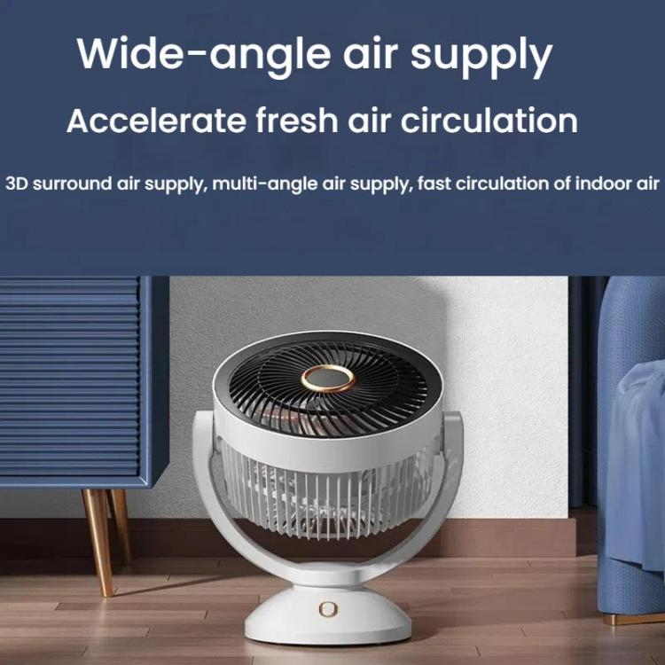 USB Luftzirkulationsventilator Büro Desktop Kleiner Ventilator, Stil: Wiederaufladbar | Brehn