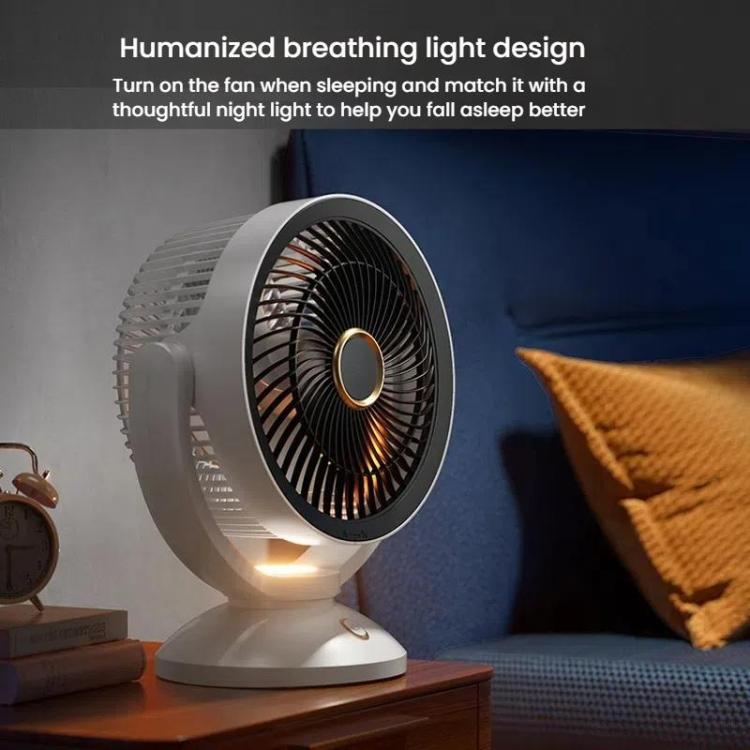 USB Luftzirkulationsventilator Büro Desktop Kleiner Ventilator, Stil: Wiederaufladbar | Brehn