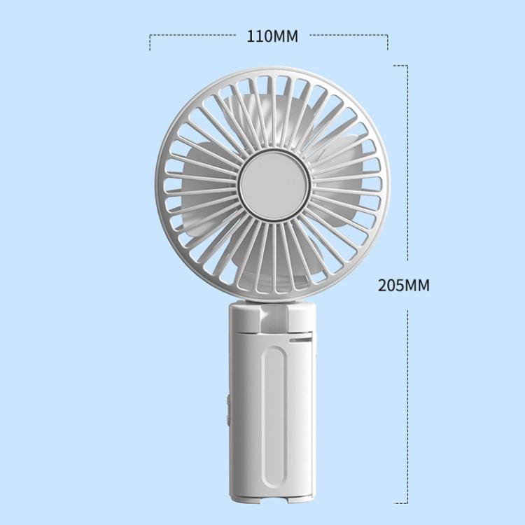 Faltender hängender Regenschirmventilator USB Handheld tragbarer Regenschirmclipventilator kompakter Desktopventilator (Rosa) | Brehn