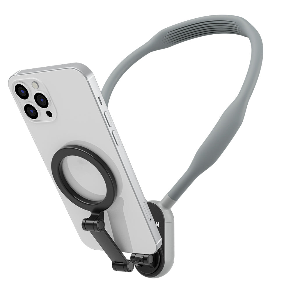 Brehn | LuxuraMagnet Telefon Hals Halter | Einfache Freisprech-Kease für ein Leben in Bewegung