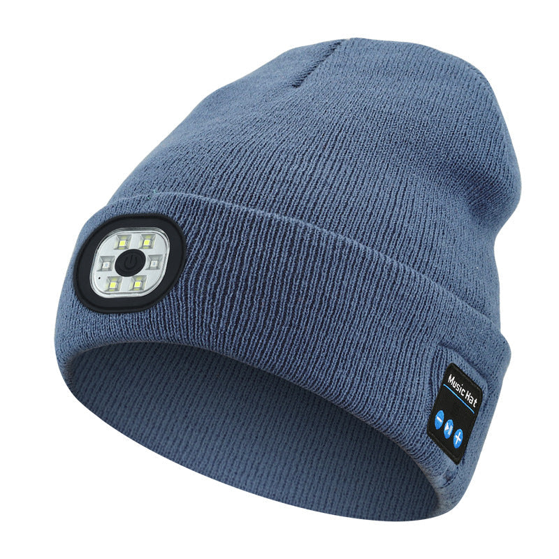 Brehn | LED Bluetooth Mütze mit abnehmbaren Lautsprechern