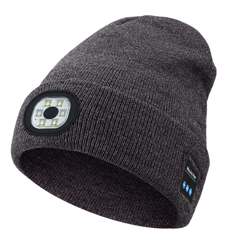 Brehn | LED Bluetooth Mütze mit abnehmbaren Lautsprechern