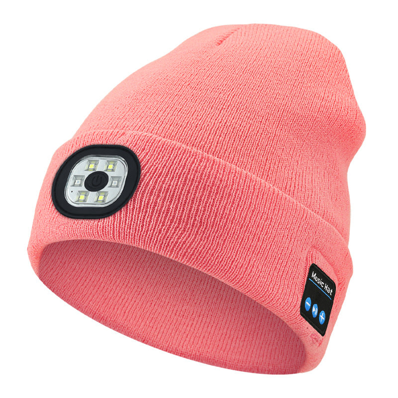 Brehn | LED Bluetooth Mütze mit abnehmbaren Lautsprechern