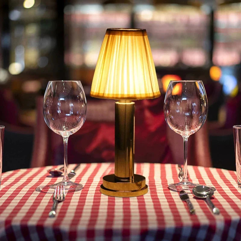 Drahtlose elegante Tischlampe - Dimmbares drahtloses Licht für Zuhause | Brehn