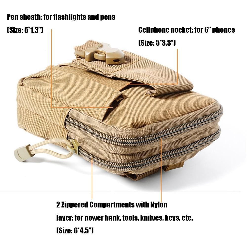 Multi-Purpose Molle Taktische Taillentasche | Brehn