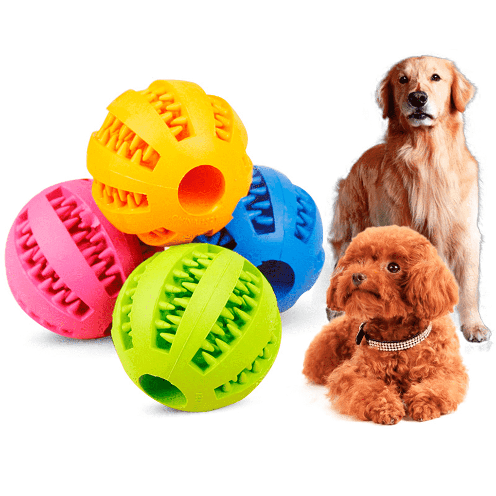 Zahnreinigender Hundefutterspender Spielzeug | Brehn