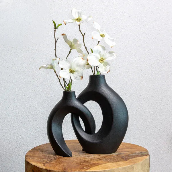 Brehn | Gleora - Geflochtene Blumenvase