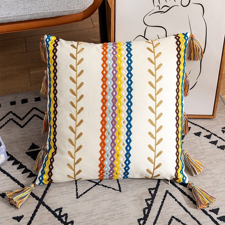 Texturiertes-Tassel Kissenbezug | Brehn