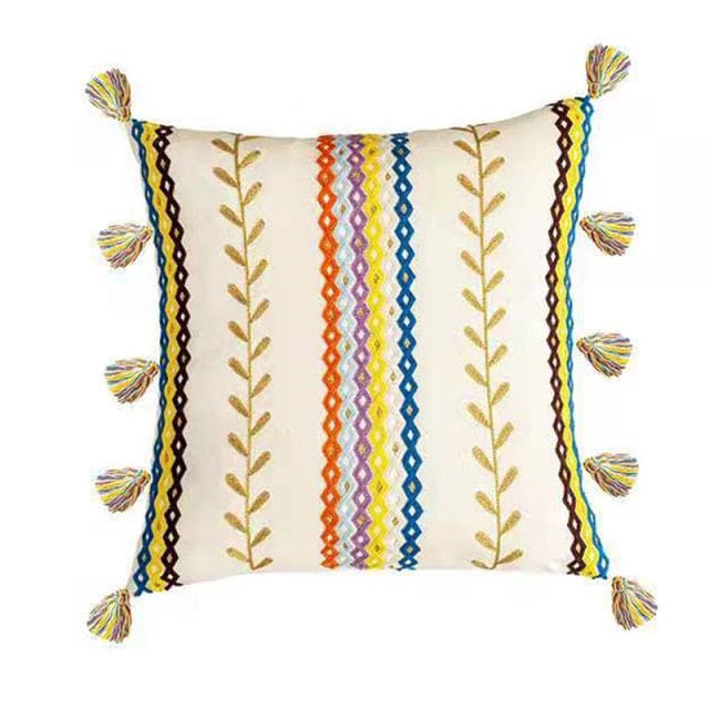 Texturiertes-Tassel Kissenbezug | Brehn