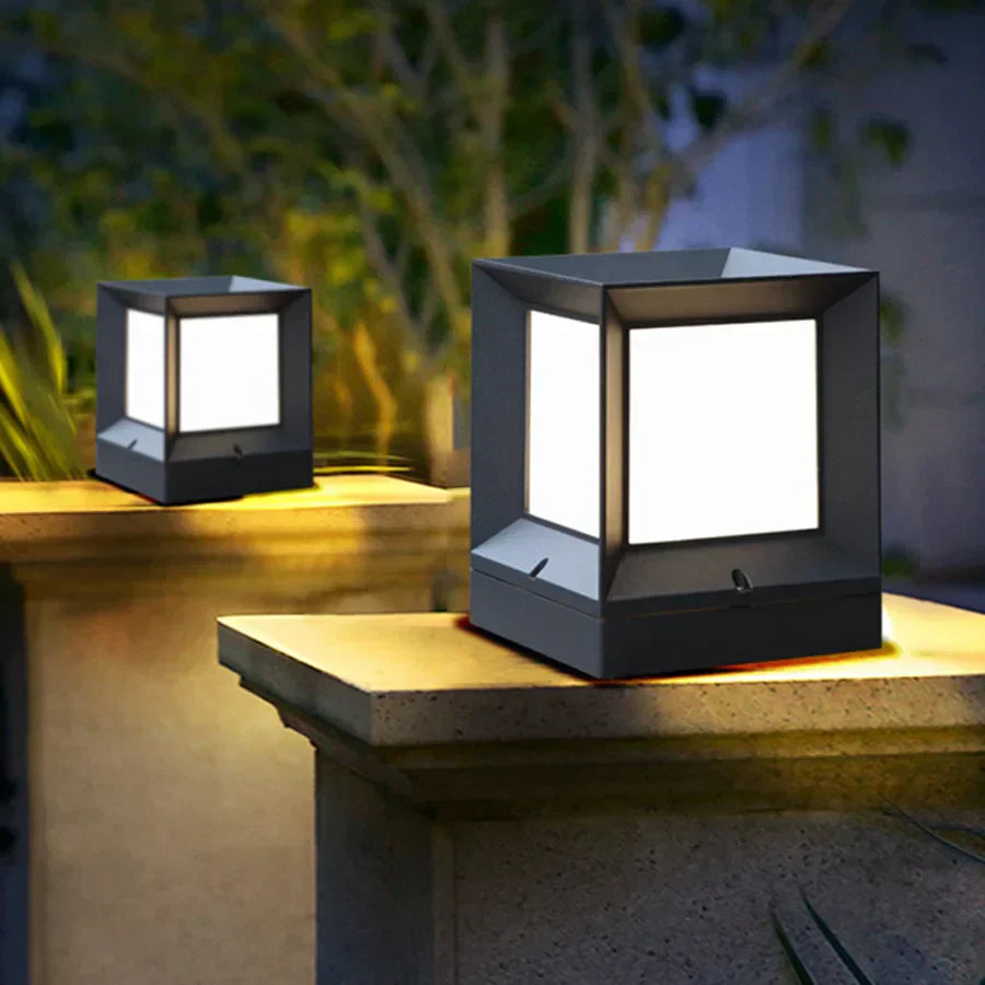 Freistehende Außenleuchte für Tore und Einfahrten – Moderne LED-Beleuchtung