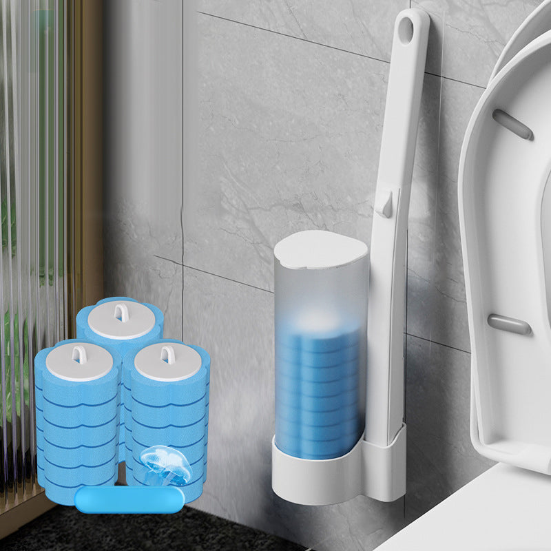 HygiBrush Einweg-Toilettenbürste mit abnehmbaren Schwammköpfen | Brehn