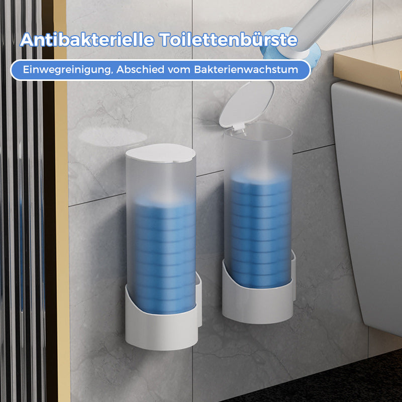 HygiBrush Einweg-Toilettenbürste mit abnehmbaren Schwammköpfen | Brehn
