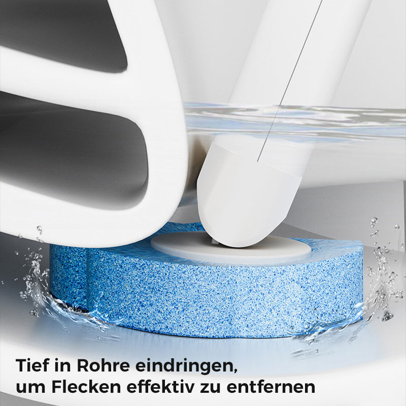 HygiBrush Einweg-Toilettenbürste mit abnehmbaren Schwammköpfen | Brehn