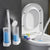HygiBrush Einweg-Toilettenbürste mit abnehmbaren Schwammköpfen | Brehn