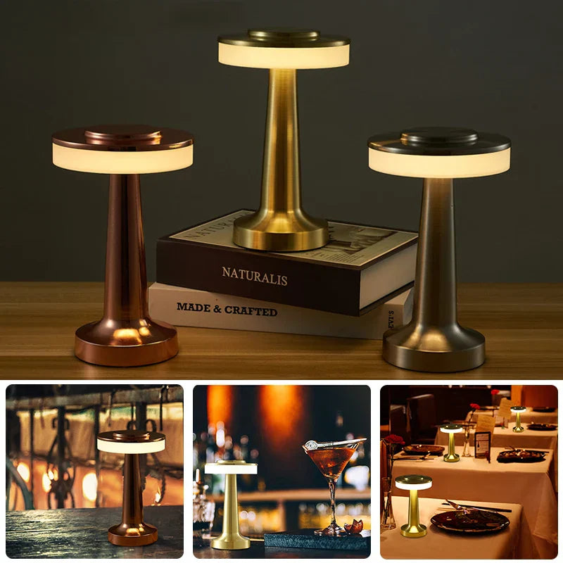 Brehn | Elegaza Tischlampe - Elegante tragbare LED-Lampe