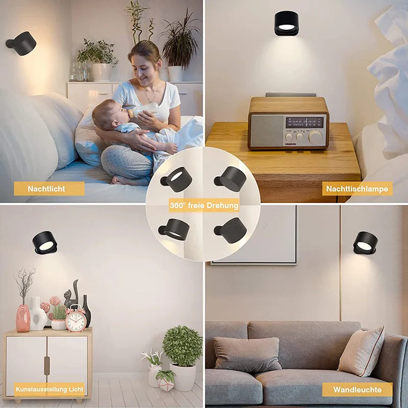 Brehn | LuminEase magnetische LED Wandleuchte