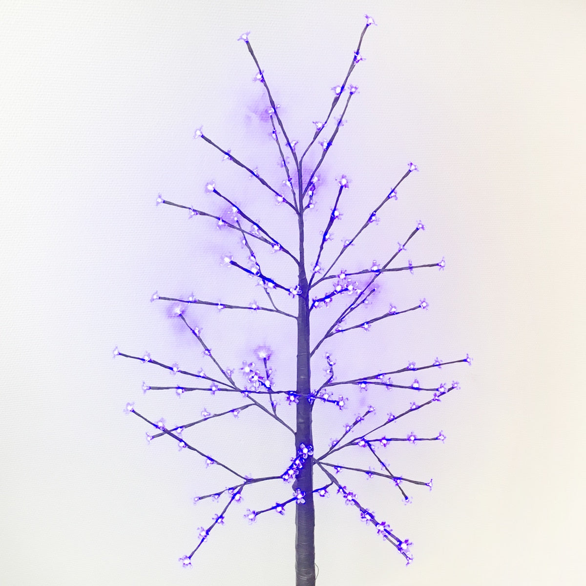 Lichbaum LED-Multifunktion 140 cm. inkl. Fuß (blaue LED) | Brehn