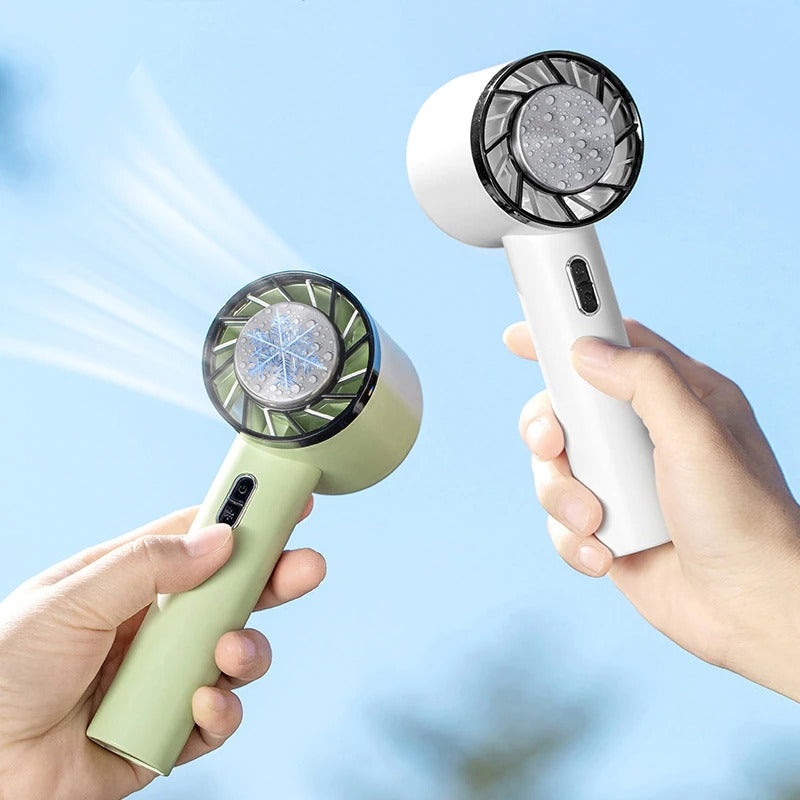 CoolBreeze Mini – Tragbarer Klimaanlagenventilator mit wiederaufladbarem Akku