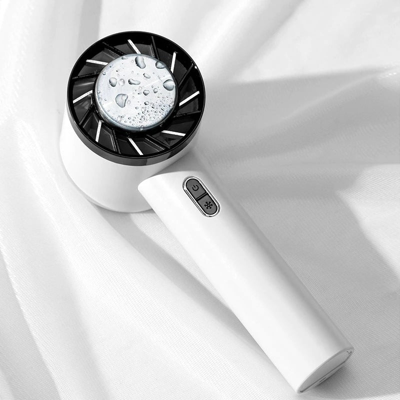 CoolBreeze Mini – Tragbarer Klimaanlagenventilator mit wiederaufladbarem Akku