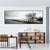 Ruhiger See Pier Breitformat Landschaft Wandkunst Feine Leinwanddrucke Schwarz Weiß Bilder Von Ruhe Für Über Dem Sofa Bild Für Über Dem Bett
