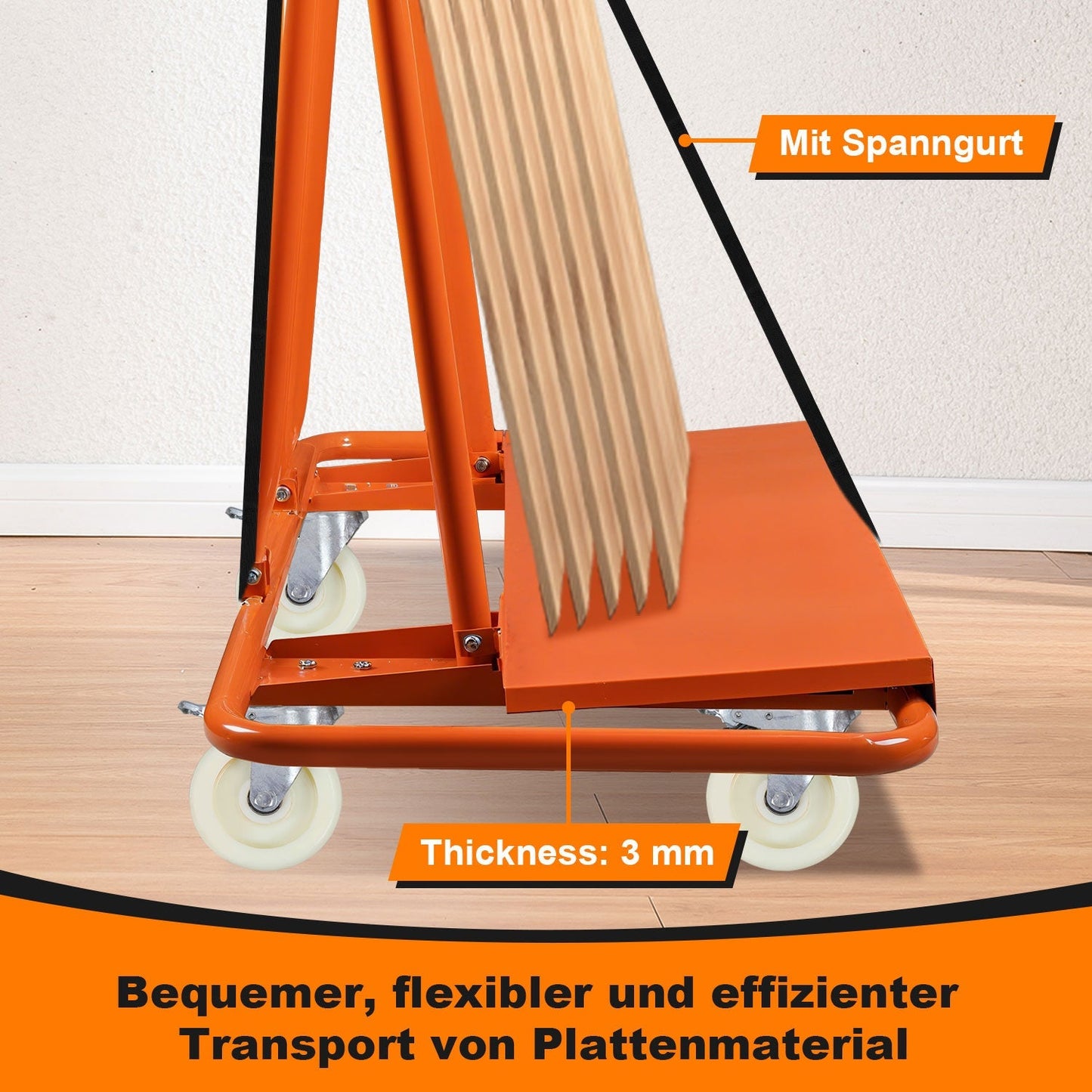 Plattenwagen Transportwagen bis 1000kg | Brehn