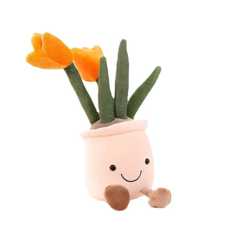 Brehn | Fröhliche Blumen Kuschelfigur