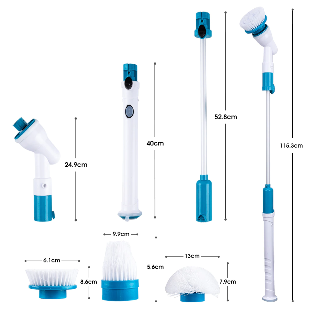 Turbo Scrub® Akku-Reinigungsbürste | Brehn