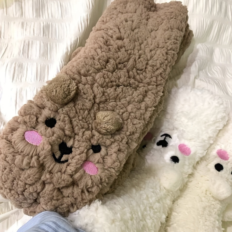 Warme, flauschige Bärensocken | Brehn