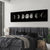 Mondphasen Breitformat Schwarz Weiß Wandkunst Leinwanddrucke Bilder Für Schlafzimmer Über Dem Bett Wohnzimmer Dekoration | Brehn