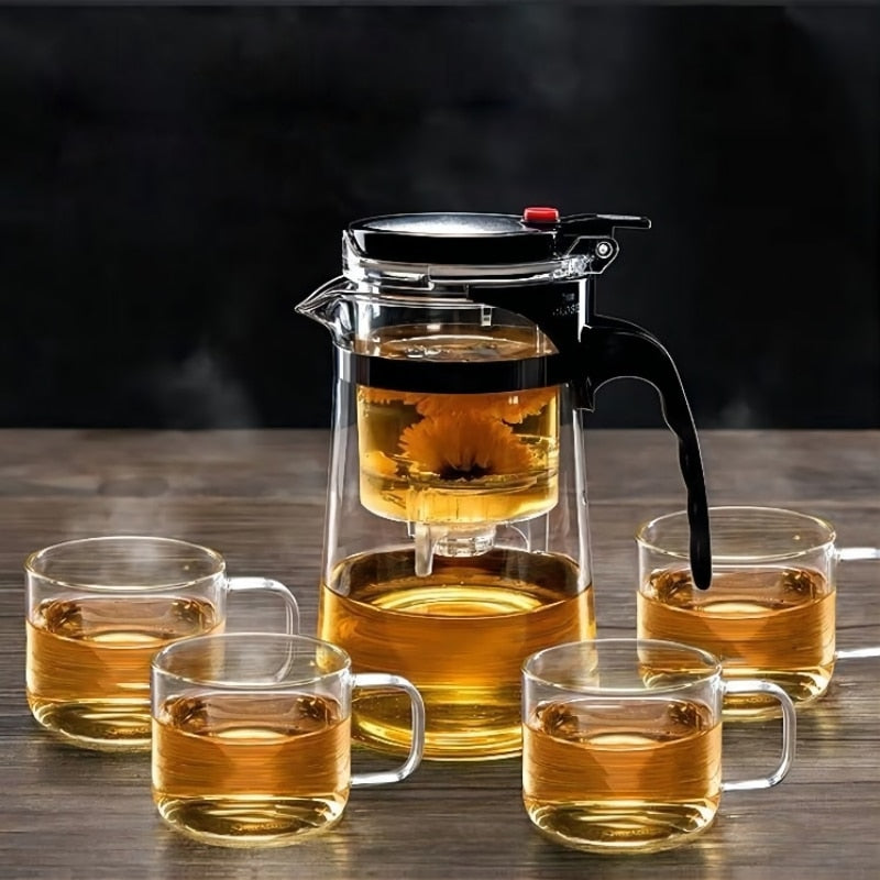 Brehn | TeaTime heatresistenter Glas-Teekanne