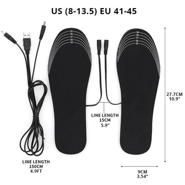 USB beheizte Einlegesohlen Fußwärmer (1 Paar) | Brehn