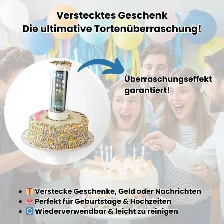 Überraschungstorte-Ständer – Magische Enthüllungen für Ihr Fest!