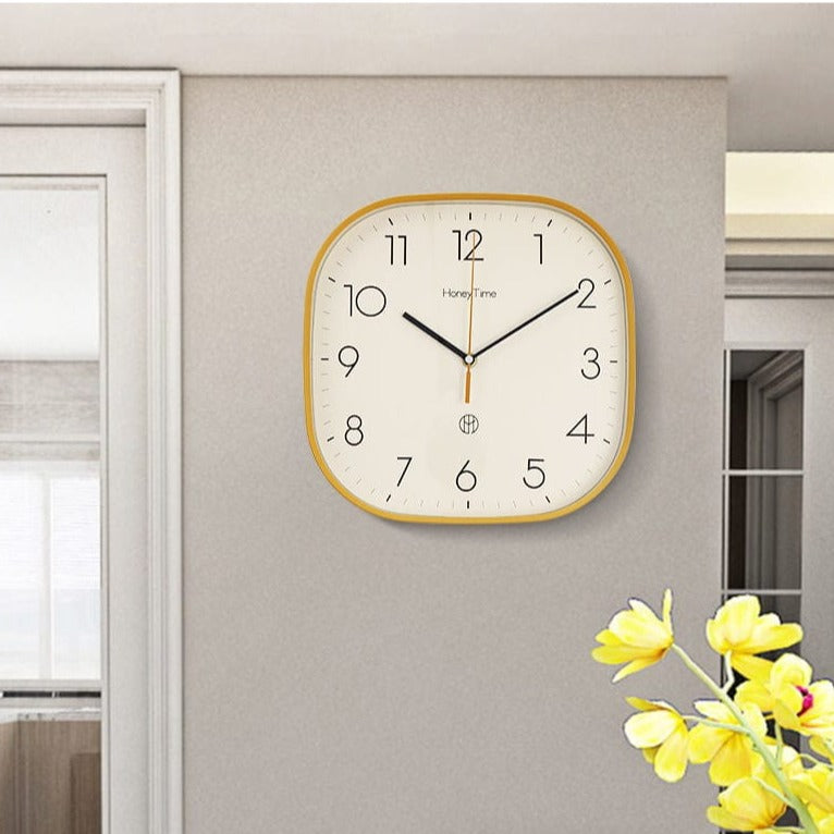 Ultra Silent Quadratische Uhr | Brehn