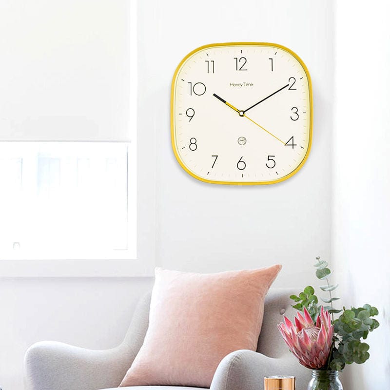 Ultra Silent Quadratische Uhr | Brehn