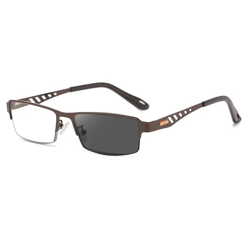 Ultra-leicht multifokale selbsttönende Lesebrille