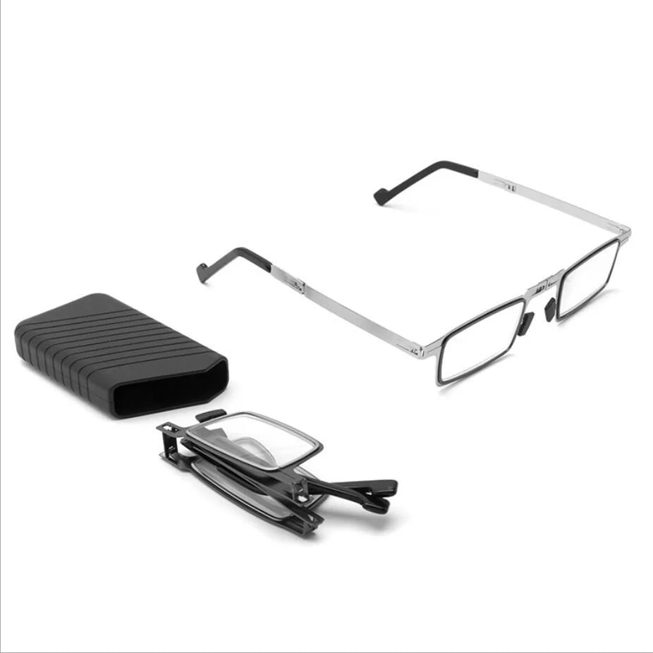 Ultraleichte schraubenlose faltbare Lesebrille aus Titanmaterial | Brehn