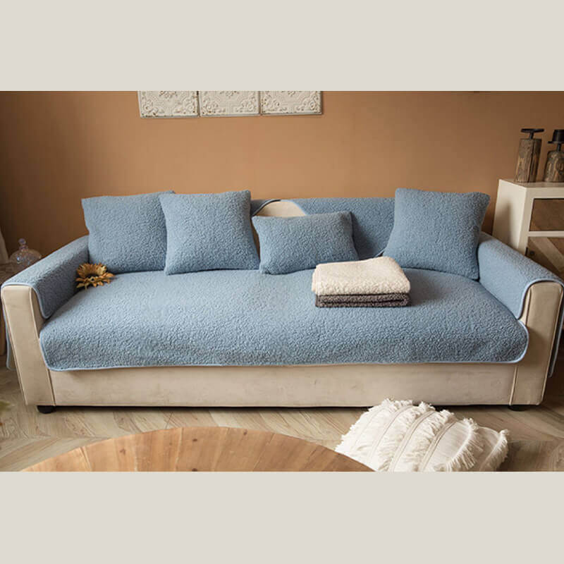 Ultrasoft Teddy-Fleece Warm Rutschfeste Couchbezug 90x160 cm | Brehn