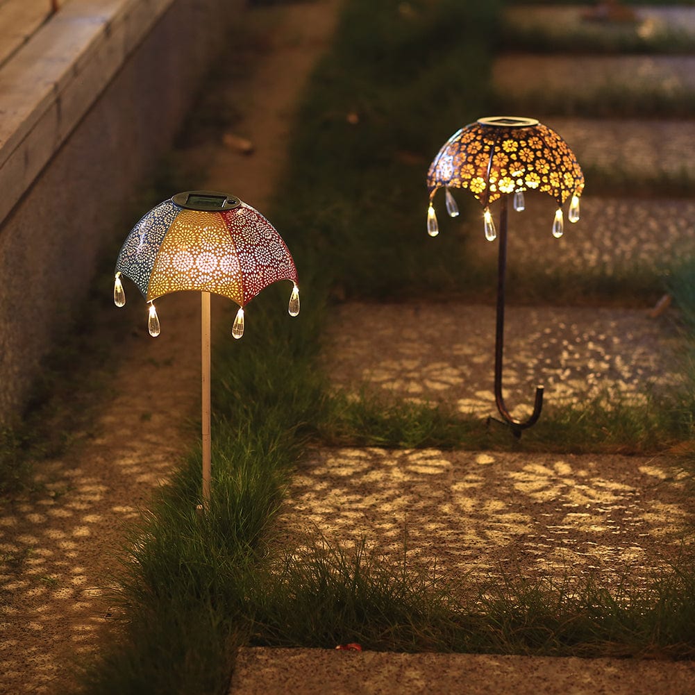 Sonnenschirm Solar Gartenlichter | Brehn