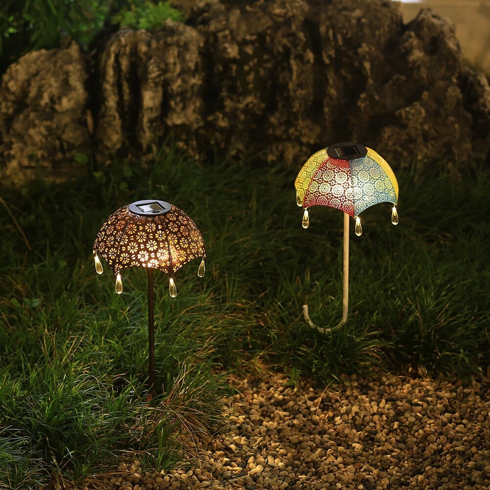 Sonnenschirm Solar Gartenlichter | Brehn