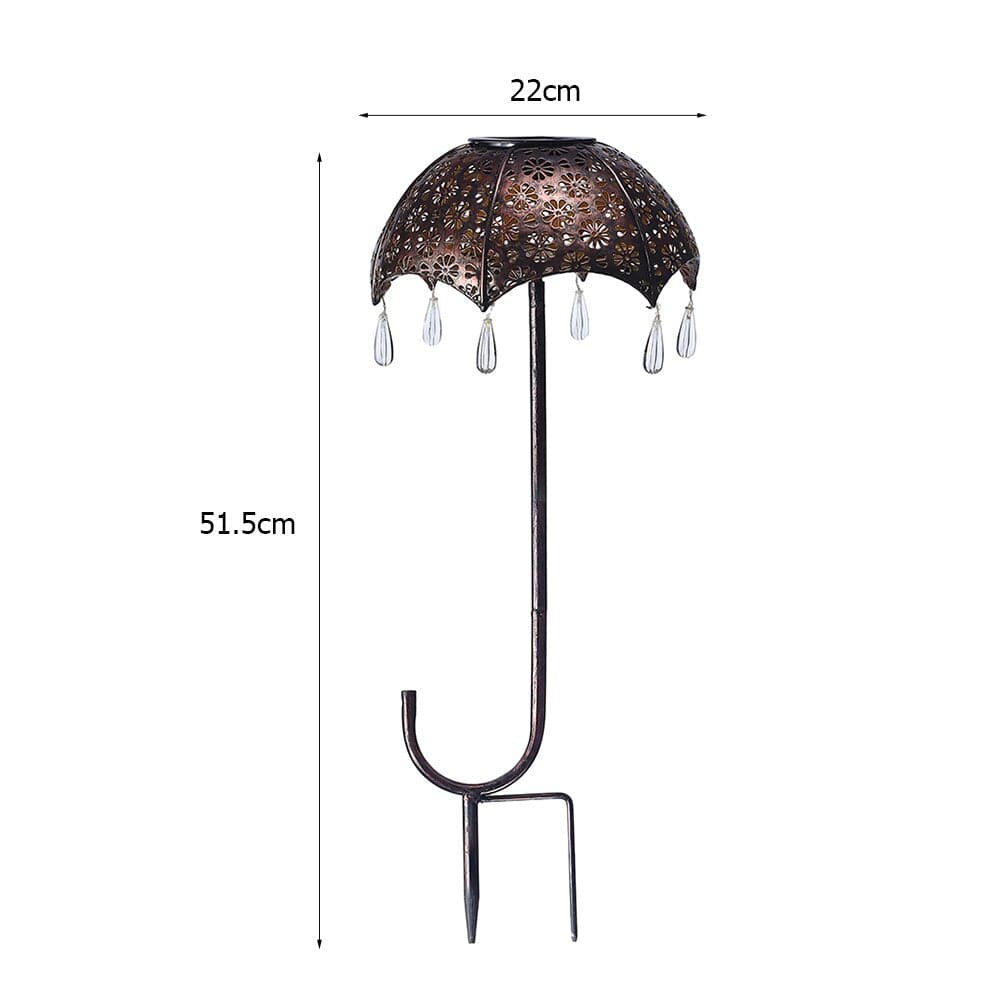 Sonnenschirm Solar Gartenlichter | Brehn