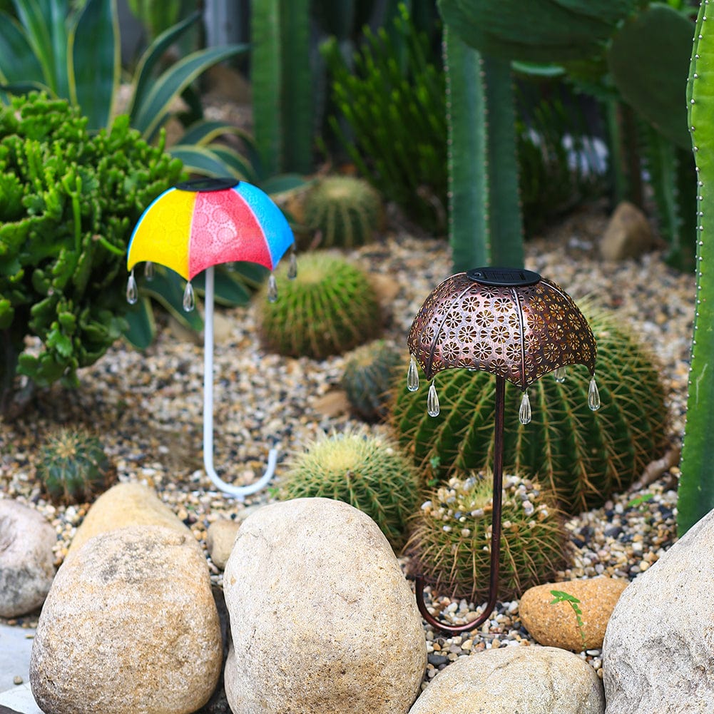 Sonnenschirm Solar Gartenlichter | Brehn