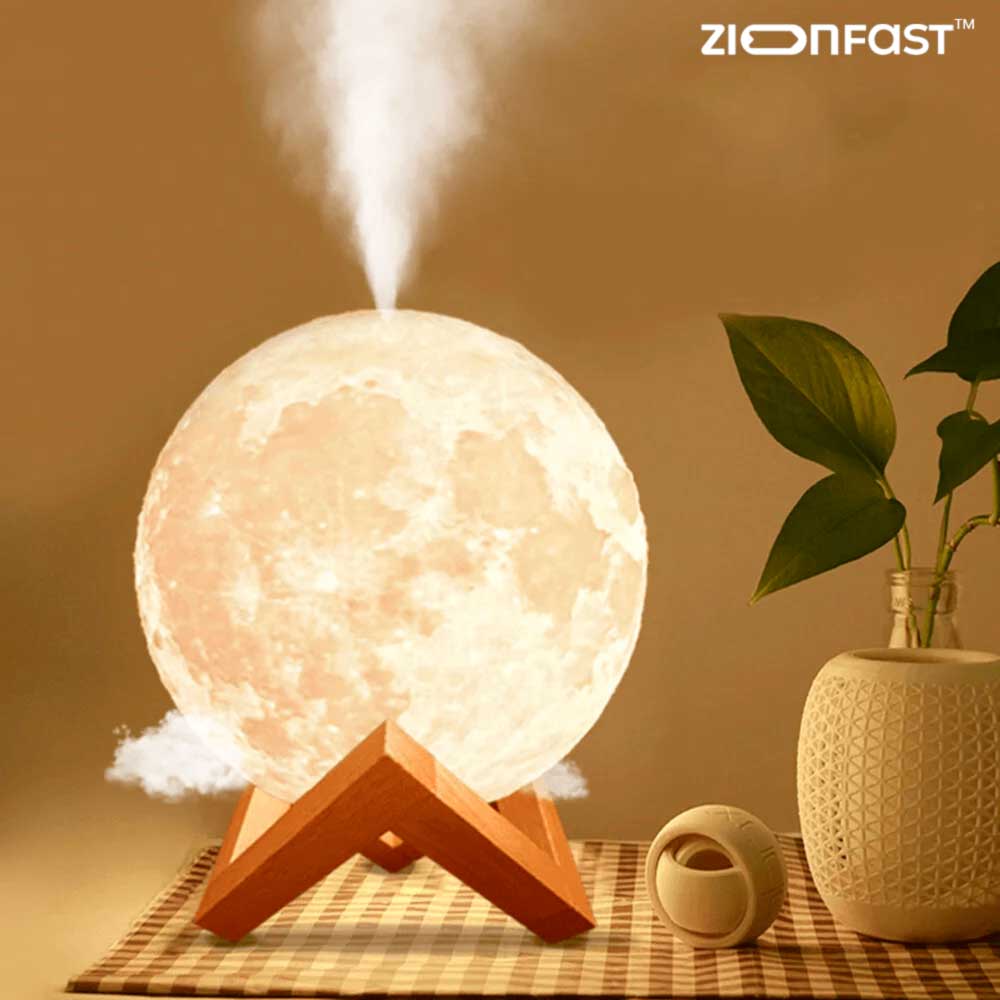 Brehn | Luftbefeuchter und 3D Mondlampe - Zion™