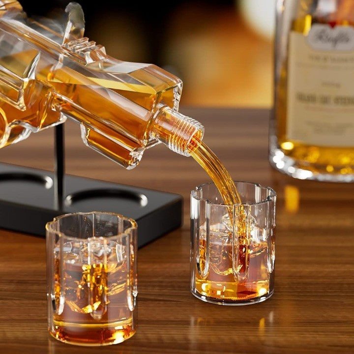 Brehn | Einzigartiges Revolver-Wasserkrug-Set