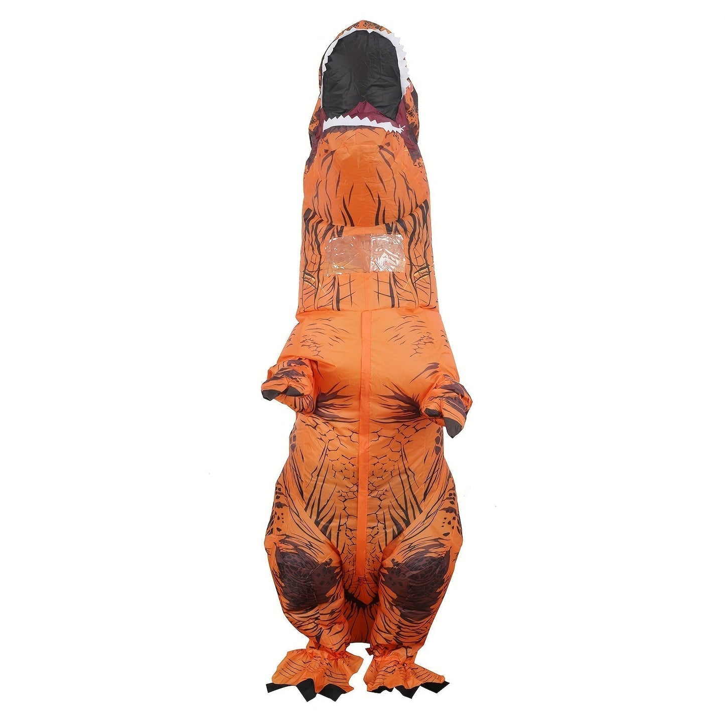 DinoKing Aufblasbares T-Rex Kostüm – Gigantischer Unisex-Anzug mit Ventilator | Brehn