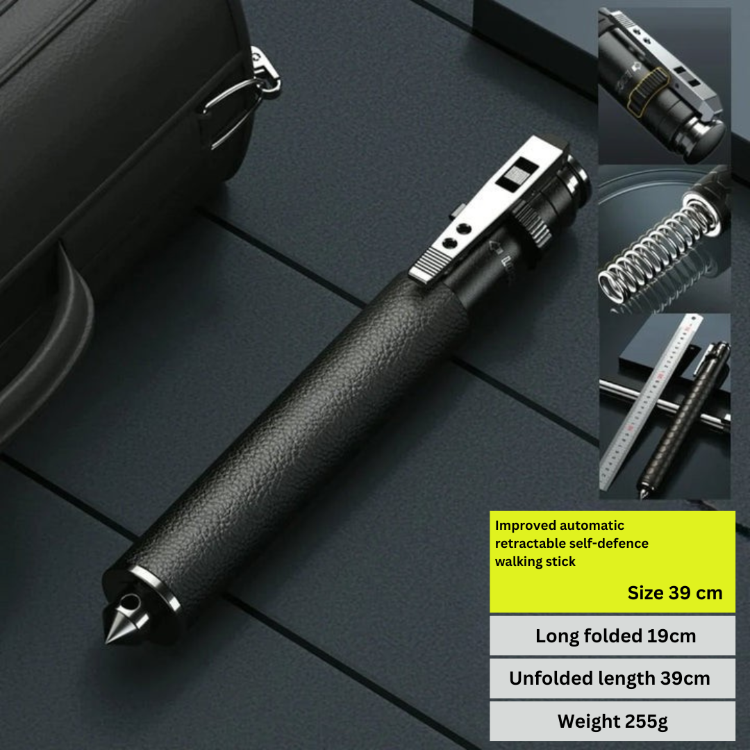 BowLift | Folding Walking Stick Made of Steel Self-Defense